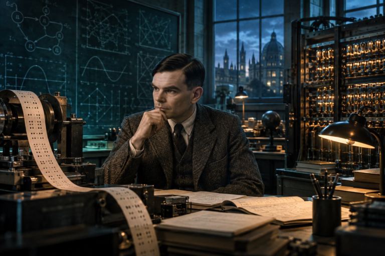 Alan Turing: el matemático que convirtió el cálculo en una pregunta sobre las máquinas